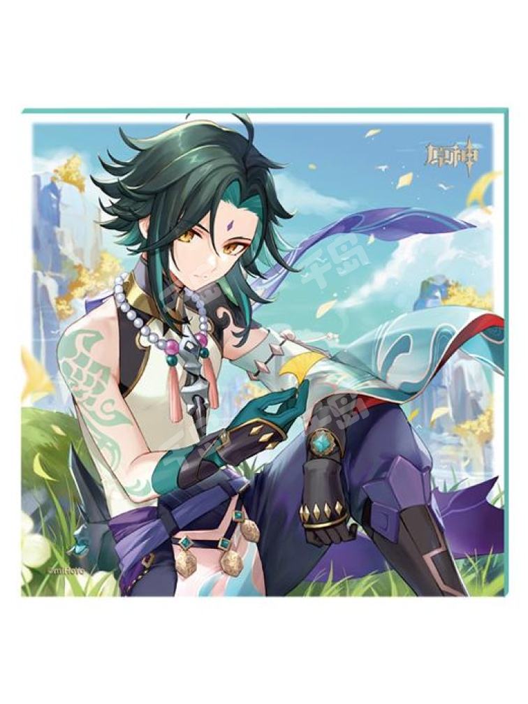 新品未開封】魈 会場限定 色紙