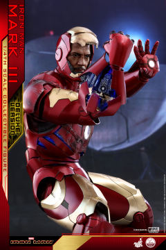 1:4比例珍藏人偶 钢铁侠MARK 3 豪华版-资料图