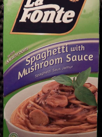 Spaghetti With Mushroom Sauce