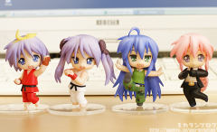 Nendoroid Petit 高良美幸 Lucky Star Street Fighter IV Cosplay-资料图