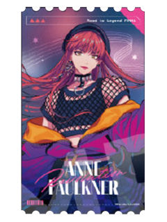 Anne Faulkner-潮玩星球主题店二期亚克力票根