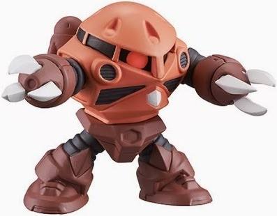 Gashapon Senshi NEXT MSM-07S 后期型魔蟹 35th anniversary Real Type color