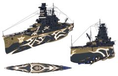榛名 1/700 Aoki Hagane no Arpeggio: Ars Nova-资料图