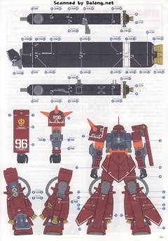 MG MS-06R 精神力高机动型扎古II Ver.Ka-资料图