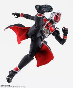 SHF 真骨雕制法 假面骑士巫骑 火焰形态 十周年纪念版-资料图