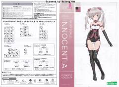 Handscale Girl 掌上尺寸 Frame Arms Girl 依乃仙蒂安-资料图