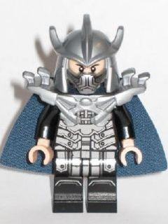 Shredder - Dark Blue Cape and Detailed Helmet (Movie Version)