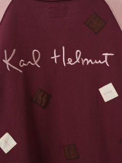 Karl Helmut 小熊刺绣 棒球外套-资料图