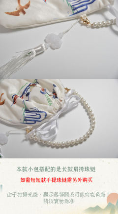 仿孔府花鸟·印花绒布包-资料图