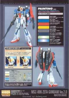 MG MSZ-006 Z高达 Ver 2.0 30周年版-资料图