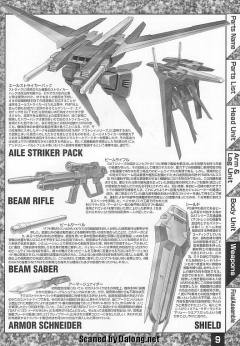 GAT-X105+AQM/E-X01 翔翼型强袭高达-资料图