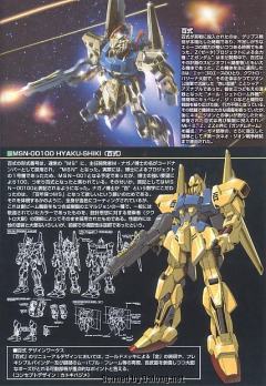 HGUC MSN-00100 百式 格里普斯战役套装-资料图
