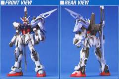 1/100 高达SEED模型系列 GAT-X105 强袭高达 GAT-X105+AQM/E-X02 剑战型强袭高达-资料图