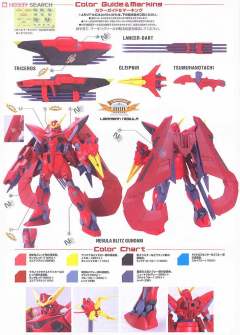 1/100 高达SEED DESTINY模型系列 LN-GAT-X207 星云迅雷高达-资料图