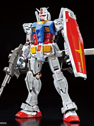 MG RX-78-2 高达 Ver.3.0 钛电镀版