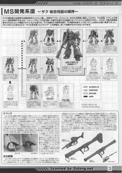 MG MS-06R-2 高机动型扎古Ⅱ Ver. 2.0 强尼·莱汀专用机-资料图