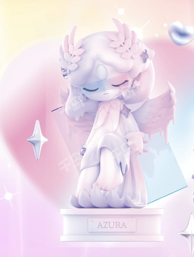 AZURA Y2K シークレット Psychedelic Statue Amazon.co.jp: popmart AZURA Y2K Secret PsychedelicStatue