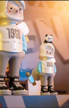 Ollie Family粘糕熊猫款手办-资料图