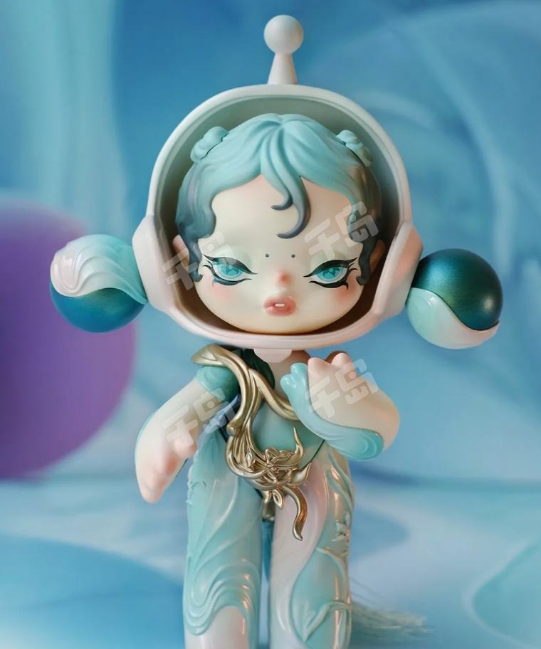 POPMART SKULLPANDA 兰-逸青 海外限定 未開封 ② 兰-逸青| SKULLPANDA - 泡泡玛特|千岛
