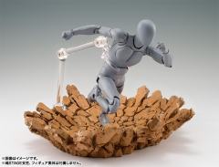 魂EFFECT SHF 配件 棕色裂地冲击特效件-资料图