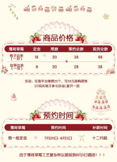 薄荷草莓 格子蝴蝶结 丝带蝴蝶结边夹-资料图