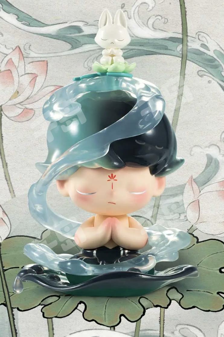 隐藏款-水莲诀| 十四周年无双镇系列- DIMOO - DIMOO - 泡泡玛特- 盲盒