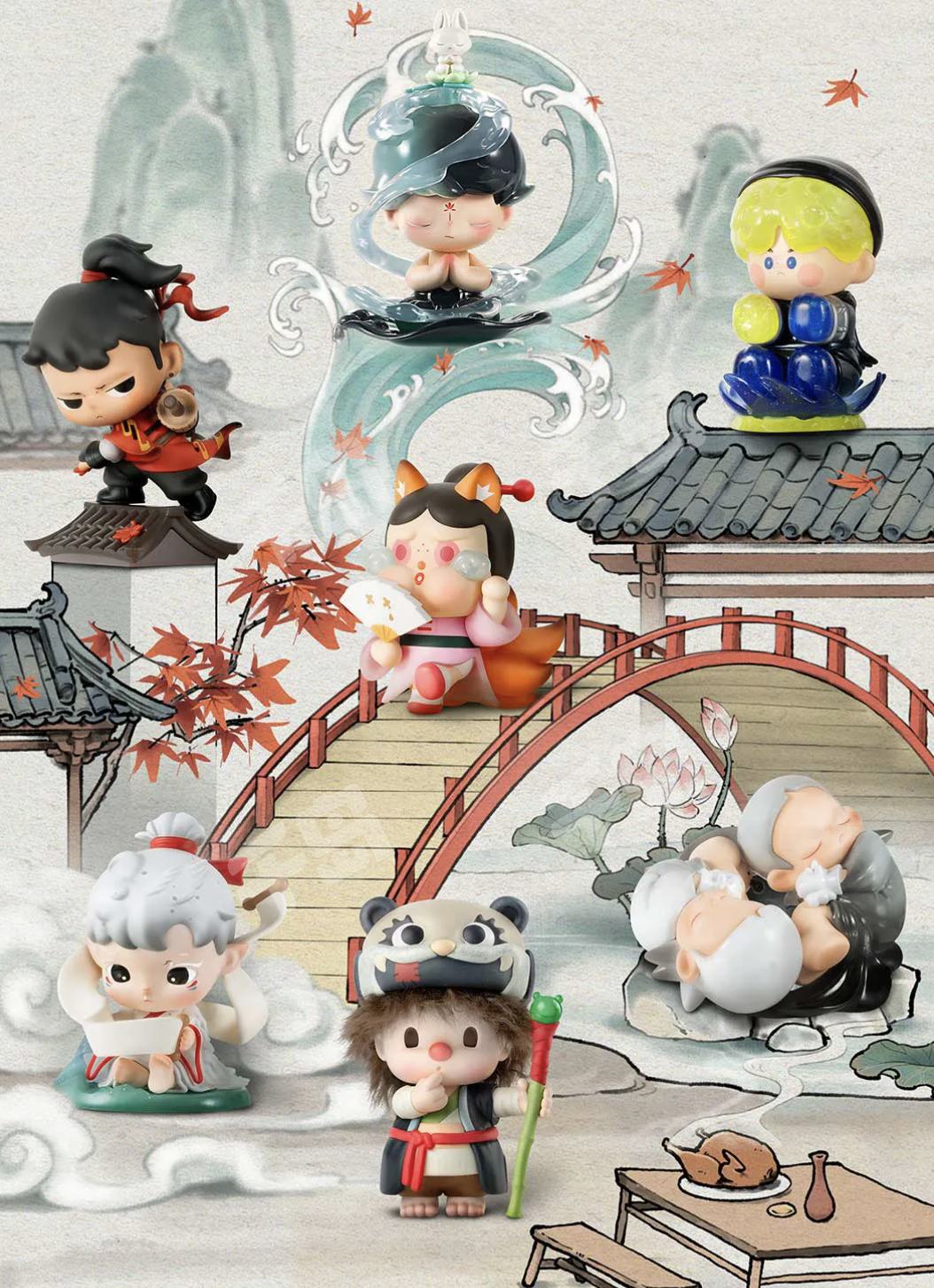 POP MART 無双鎮可愛 シークレット 水蓮訣 💕開箱抽獎💕泡泡瑪特