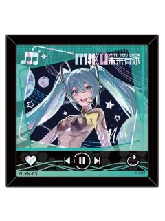 初音未来(大隐藏)-未来有你2024演唱会磁吸徽章