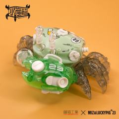 水产箱系列 010 招潮蟹 薄荷绿-资料图