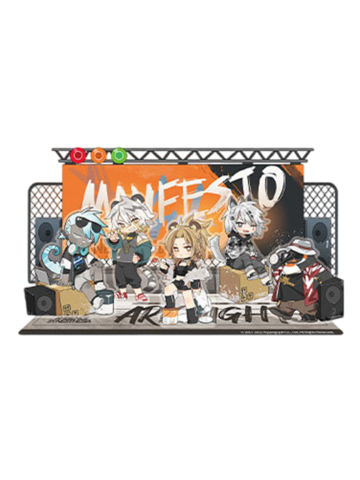 ManiFesto:-2021音律联觉Q版亚克力摆件