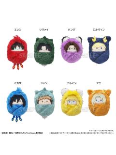 POPUP限定掌心动物园襁褓毛绒玩偶