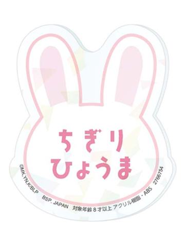 千切豹马-casual bunny姓名牌吧唧
