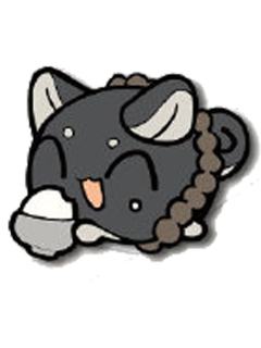 软胶别针1(嵯峨)-兔兔闹仲春特典