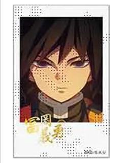 富冈义勇8(烫金)-水柱·富冈义勇cafe拍立得