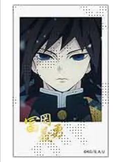 富冈义勇1(烫金)-水柱·富冈义勇cafe拍立得