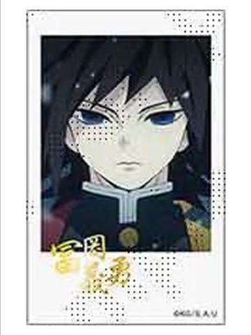 富冈义勇1(烫金)-水柱·富冈义勇cafe拍立得