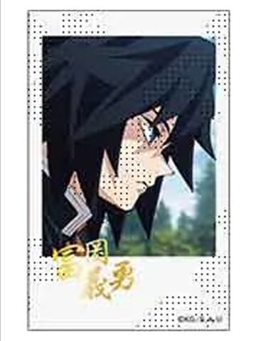 富冈义勇7(烫金)-水柱·富冈义勇cafe拍立得