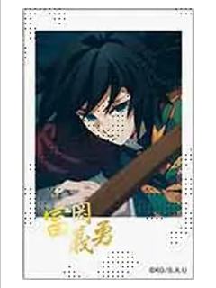 富冈义勇19(烫金)-水柱·富冈义勇cafe拍立得