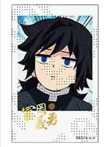 富冈义勇16(烫金)-水柱·富冈义勇cafe拍立得