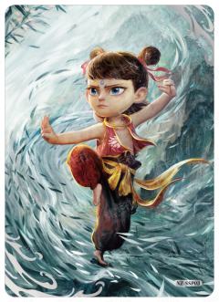 浮雕油画卡