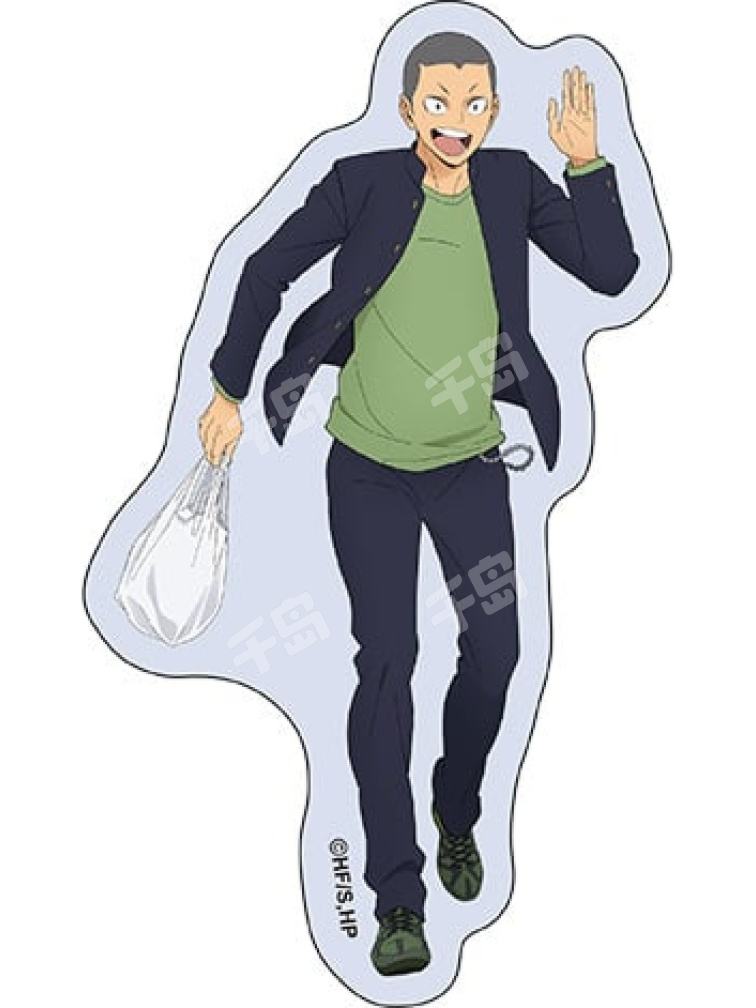 田中龙之介-AJ2025赏樱贴纸 | AJ2025赏樱贴纸 - 排球少年 - 田中龙之介/(排球少年角色) - 纸片｜千岛