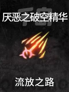 厌恶之破空精华