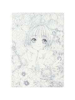 木之本樱&小可-茑屋书店原画木制明信片