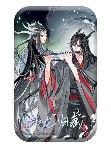 双人(方形双闪徽章)-御龙归藏系列第一弹