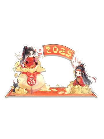 魏无羡＆蓝忘机2 亚克力立牌-遇意飞花令盲袋纳福篇