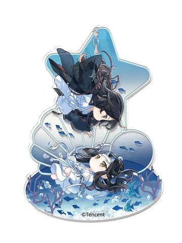 魏无羡＆蓝忘机3 亚克力立牌-遇意飞花令盲袋纳福篇