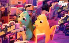 兜兜Donusaur mini 原色-资料图