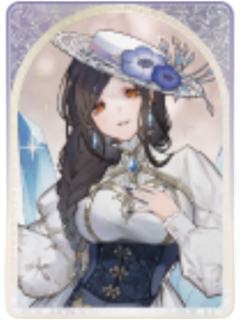 白雪巴(稀有)-ART OF NIJISANJI收藏卡