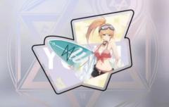 夏日恋曲 亚克力冰箱贴 优里款