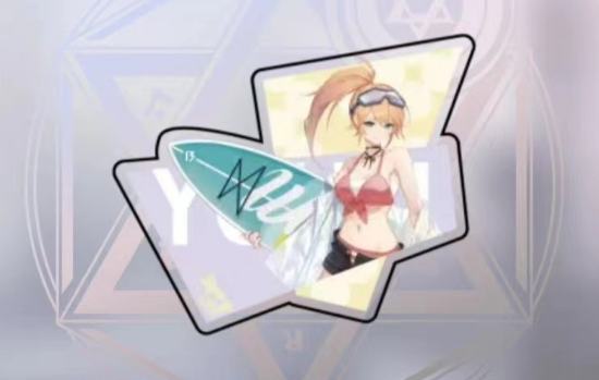 夏日恋曲 亚克力冰箱贴 优里款